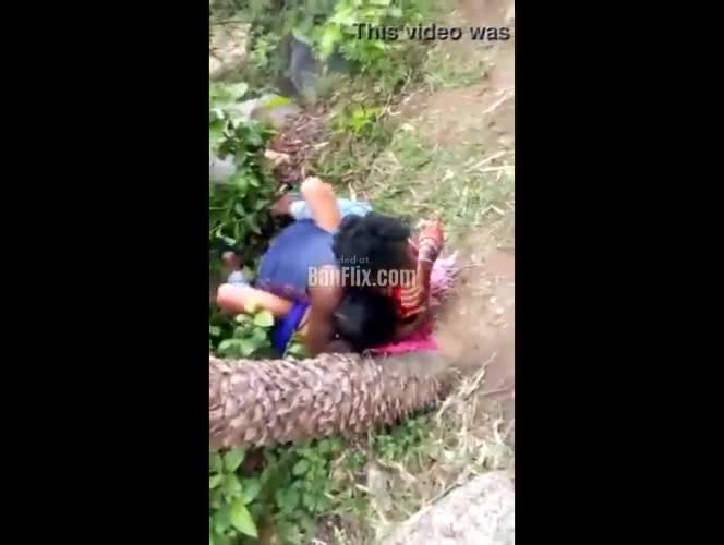 Girl Forcefully Gangbanged By Locals At Forest (DarkClip)