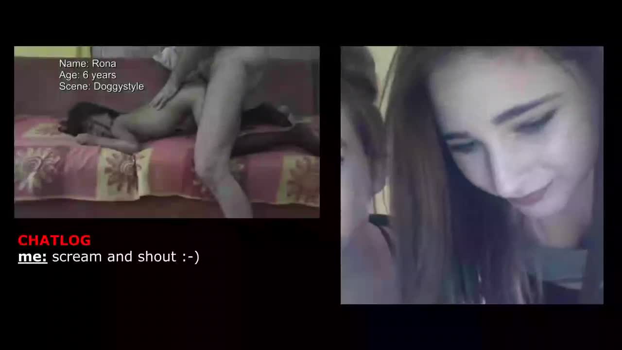 various girls reaction Omegle Compilation Various kids react to CP VIDEO