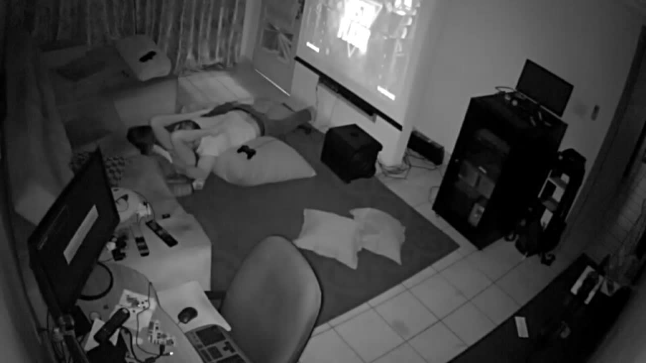 Cam secretly records