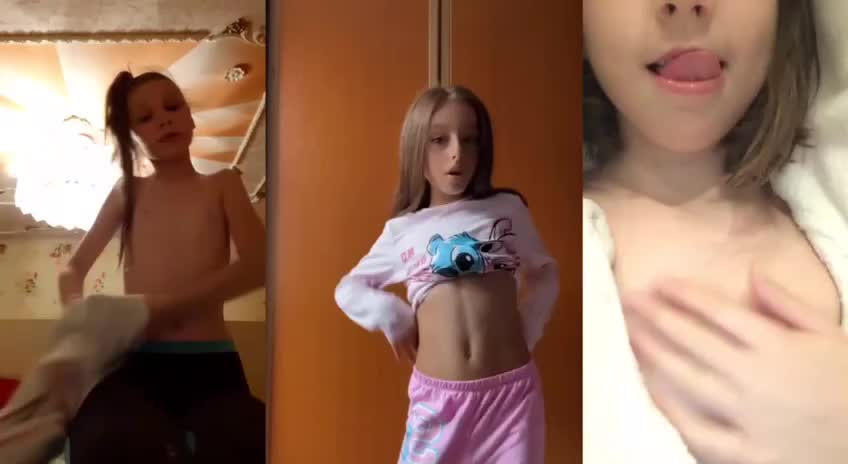 nice compilation of young tiktoks