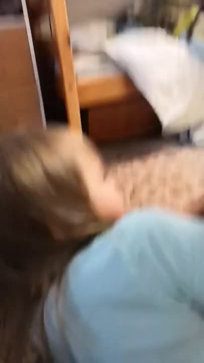 older borther tries to rape playfuly her little sister