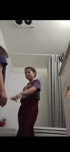 Brother Manipulate Sister to Show Ass