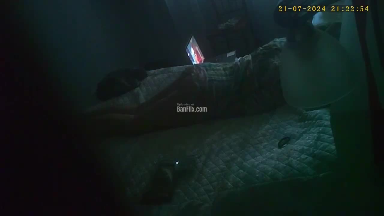 Caught mastrubating in dark