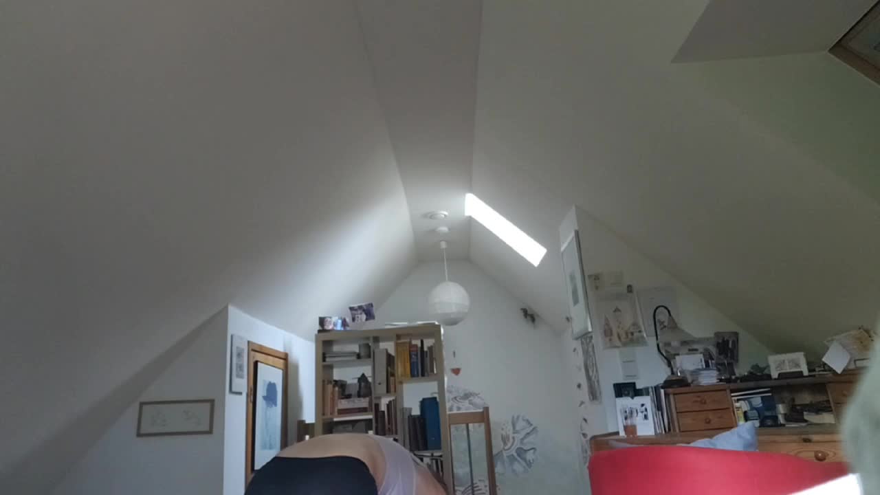 15 years old girl gets secretly filmed while she changed clothes pt2