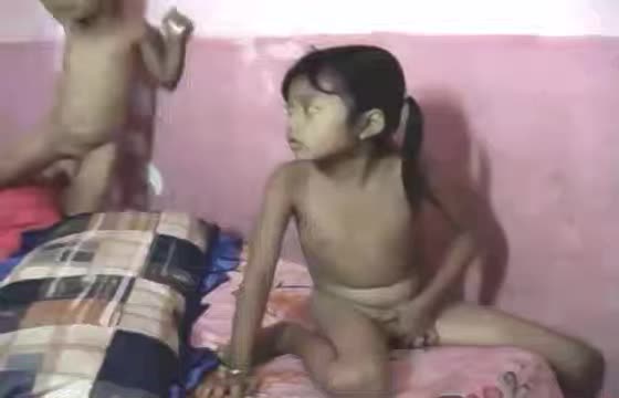Little pussy hard fuck by brother