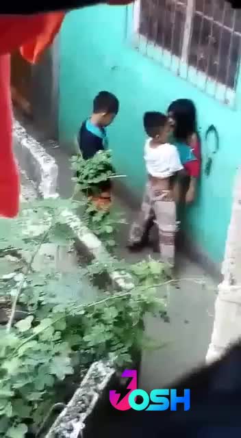 3 kids fucking in public 