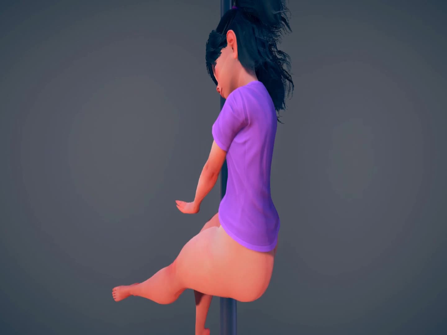 Pole dancing hentai