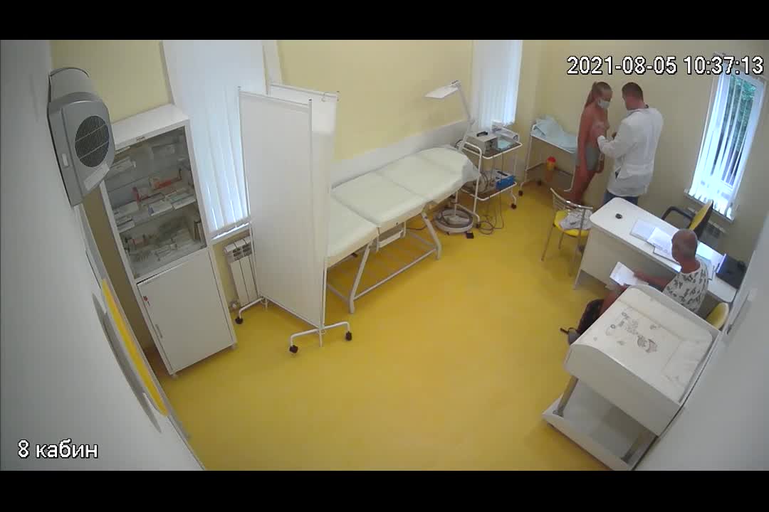 Doctors touch the tits of a 12 yo hot schoolgirl on Russian Hospital Hidden Cam