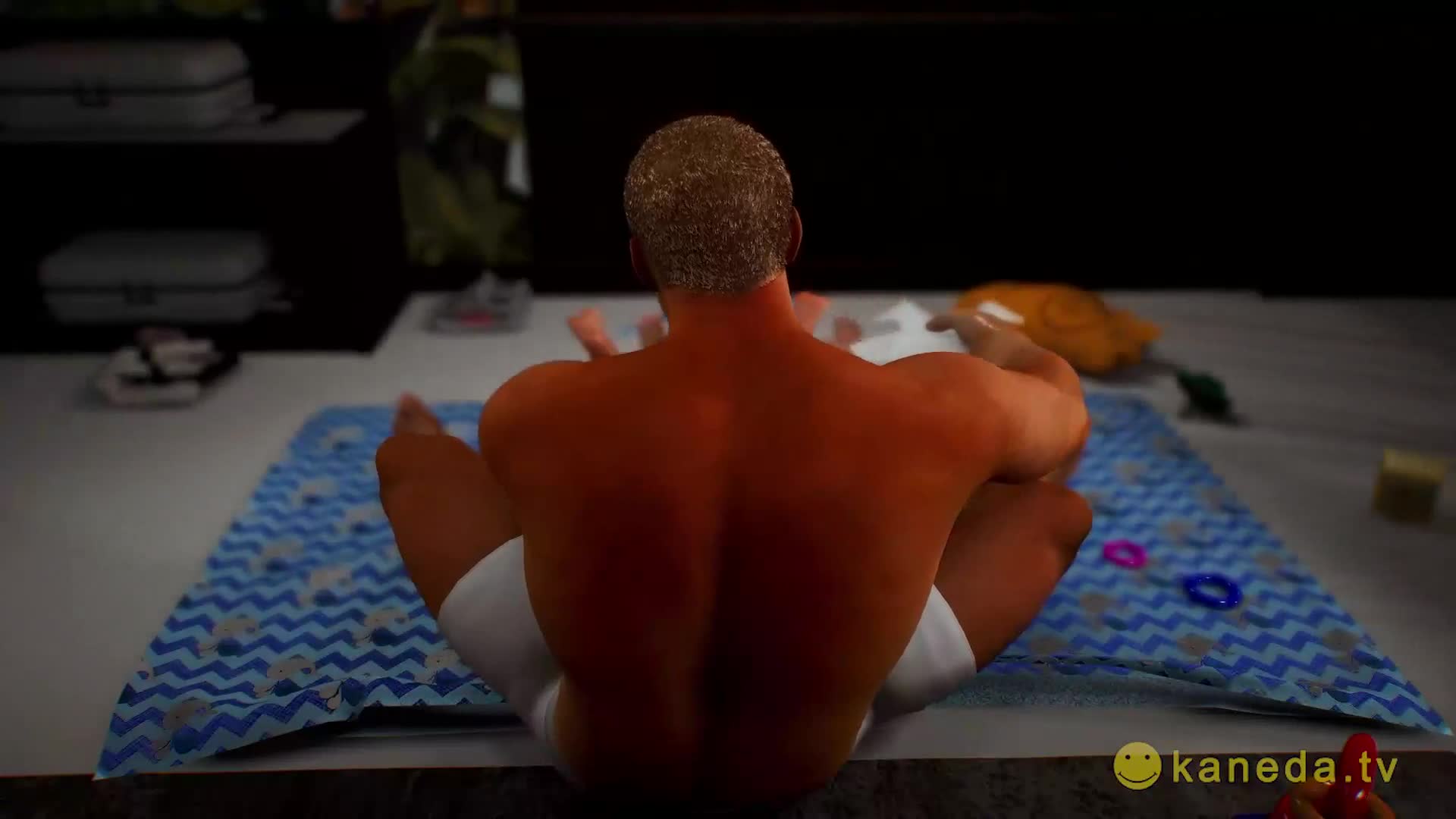 3D Animation - Dad fucks his toddler boy