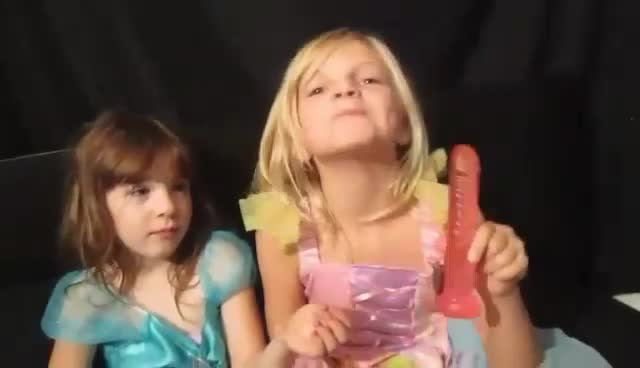 Guy use 2 kids as his toy 