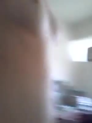 Chinese girl exposing naked boobs and pussy, fingering herself dirty