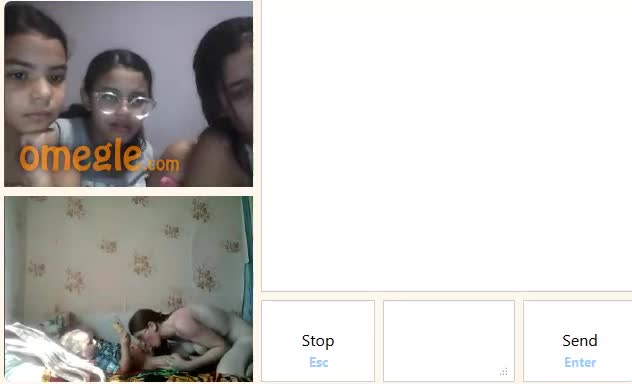 Girls shown child porn on omegle 