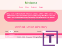 rindexxxtimwtvi4wybsps747swqcmapxy73f327ve45hcuxfw54zyqd.onion banner